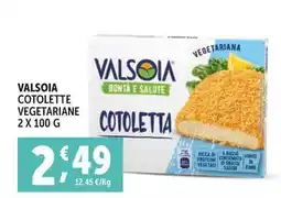 Deco Supermercati Valsoia cotolette vegetariane offerta