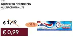 Prezzemolo e Vitale Aquafresh dentifricio multiaction offerta
