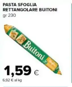 Tigre Amico Pasta sfoglia rettangolare BUITONI offerta