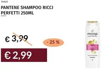 Prezzemolo e Vitale Pantene shampoo ricci perfetti offerta