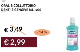 Prezzemolo e Vitale Oral b colluttorio denti e gengive offerta