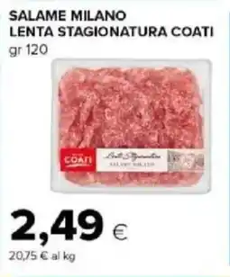 Tigre Amico Salame milano lenta stagionatura COATI offerta