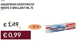 Prezzemolo e Vitale Aquafresh dentifricio white e brillant offerta