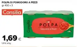 Tigre Amico Consilia polpa di pomodoro a pezzi offerta