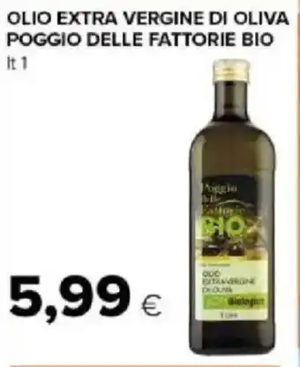 Tigre Amico Olio extra vergine di oliva poggio delle fattorie bio offerta