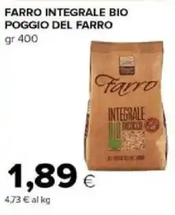 Tigre Amico Farro integrale bio poggio del farro offerta