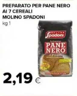 Tigre Amico Preparato per pane nero ai 7 cereali MOLINO SPADONI offerta