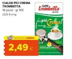 Tigre Amico Cialde più crema TROMBETTA offerta