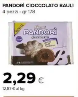 Tigre Amico Pandorì cioccolato BAULI offerta