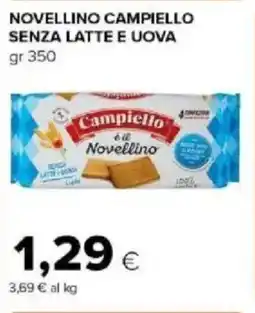 Tigre Amico Novellino campiello senza latte e uova offerta