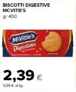 Tigre Amico Biscotti digestive MCVITIE'S offerta