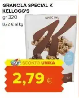 Tigre Amico Granola special k KELLOGG'S offerta