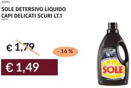 Prezzemolo e Vitale Sole detersivo liquido capi delicati scuri offerta