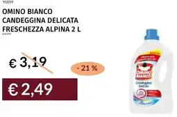 Prezzemolo e Vitale Omino bianco candeggina delicata freschezza alpina offerta
