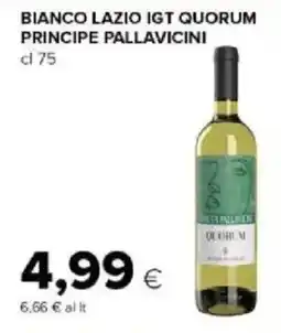 Tigre Amico Bianco lazio igt quorum PRINCIPE PALLAVICINI offerta