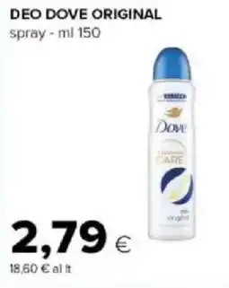 Tigre Amico Deo dove original spray offerta