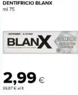 Tigre Amico Dentifricio BLANX offerta