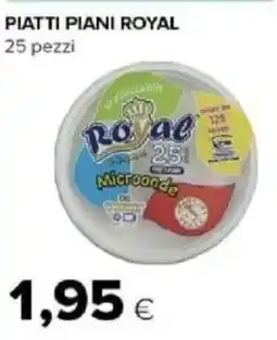 Tigre Amico Piatti piani ROYAL 25 pezzi offerta