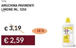 Prezzemolo e Vitale Amuchina pavimenti limone offerta