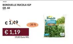 Prezzemolo e Vitale Bonduelle rucola IGP offerta