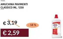 Prezzemolo e Vitale Amuchina pavimenti classico offerta
