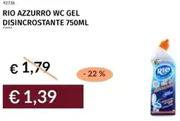 Prezzemolo e Vitale Rio azzurro wc gel disincrostante offerta