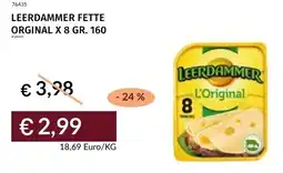Prezzemolo e Vitale Leerdammer fette orginal x 8 offerta