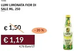 Prezzemolo e Vitale Lumi limonata fior di sale offerta