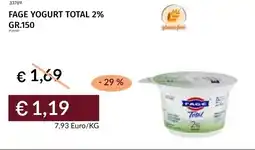 Prezzemolo e Vitale Fage yogurt total 2% offerta