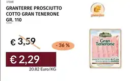 Prezzemolo e Vitale Granterre prosciutto cotto gran tenerone offerta