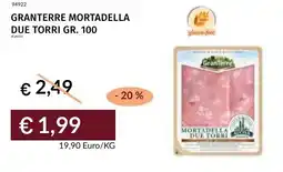 Prezzemolo e Vitale Granterre mortadella due torri offerta