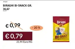 Prezzemolo e Vitale Biraghi bi-snack offerta