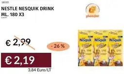 Prezzemolo e Vitale Nestle nesquik drink offerta