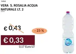 Prezzemolo e Vitale Vera s. rosalia acqua naturale offerta