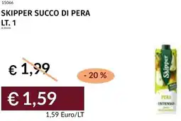 Prezzemolo e Vitale Skipper succo di pera offerta