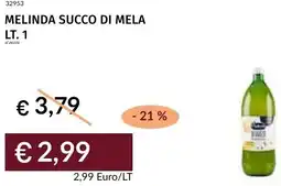Prezzemolo e Vitale Melinda succo di mela offerta