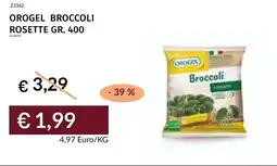 Prezzemolo e Vitale Orogel broccoli rosette offerta
