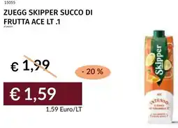 Prezzemolo e Vitale Zuegg skipper succo di frutta ace offerta