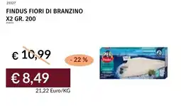 Prezzemolo e Vitale Findus fiori di branzino x2 offerta