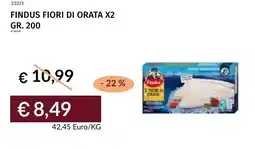 Prezzemolo e Vitale Findus fiori di orata x2 offerta