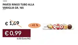 Prezzemolo e Vitale Pavesi ringo tubo alla vaniglia offerta