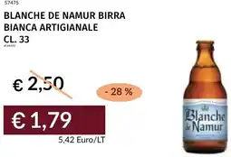 Prezzemolo e Vitale Blanche de namur birra bianca artigianale offerta