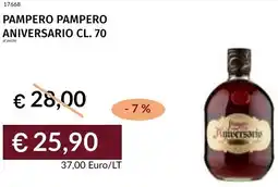 Prezzemolo e Vitale Pampero pampero aniversario offerta