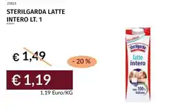 Prezzemolo e Vitale Sterilgarda latte intero offerta