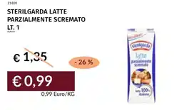 Prezzemolo e Vitale Sterilgarda latte parzialmente scremato offerta