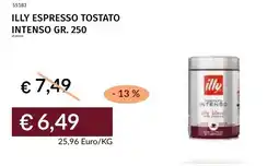 Prezzemolo e Vitale Illy espresso tostato intenso offerta
