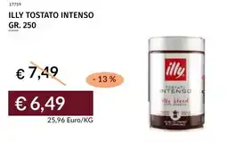 Prezzemolo e Vitale Illy tostato intenso offerta
