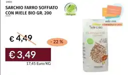 Prezzemolo e Vitale Sarchio farro soffiato con miele bio offerta