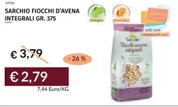 Prezzemolo e Vitale Sarchio fiocchi d'avena integrali offerta