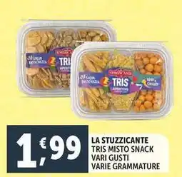 Deco Supermercati La stuzzicante tris misto snack offerta